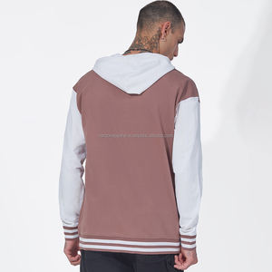 Nardon เสื้อมีฮู้ดผ้าขนแกะเชอร์ปาสำหรับผู้ชายคอลเลคชั่นฤดูใบไม้ร่วงฤดูหนาวคอตั้งโลโก้ด้านหน้าทรงหลวม - Product Image 2