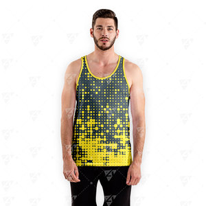 Débardeur Homme 100% Polyester Haute Qualité pour Sport et Entraînement – Séchage Rapide, Léger, Respirant, Sans Coutures, Coupe Ajustée, Tricoté - Product Image 2