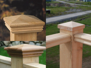 Diseño moderno económico tapa de madera maciza resistente a termitas para valla de escalera y Newel OEM de Vietnam - Product Image 5