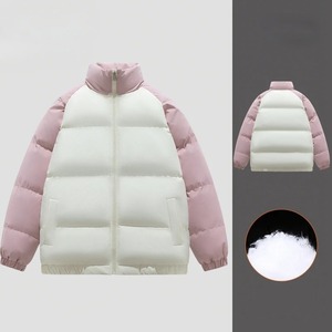 Manteau d'hiver matelassé de style japonais pour homme, doublé en polaire, imperméable, coupe-vent, à capuche, épais, thermique, fermeture éclair sur le devant - Product Image 5