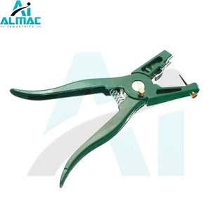 Herramienta de equipo veterinario ALMAC, alicates de etiqueta de oreja de aleación de aluminio multicolor, aplicador de etiqueta de oreja de oveja para ganado porcino - Product Image 2