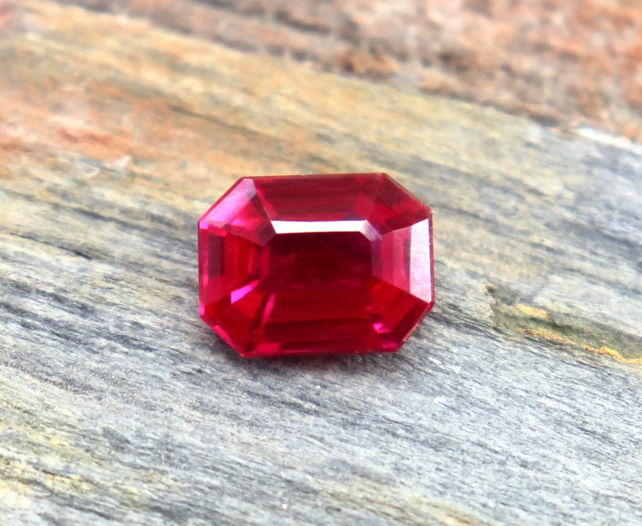 Hoàn Hảo Tự Nhiên Màu Đỏ Của Ruby Đá Quý Cgi Chứng Nhận Ruby Loose Đá Ngọc Lục Bảo Cắt 8.80Ctfaceted Ruby Đá Vòng Kích Thước Mặt Dây Chuyền Top Đá Quý