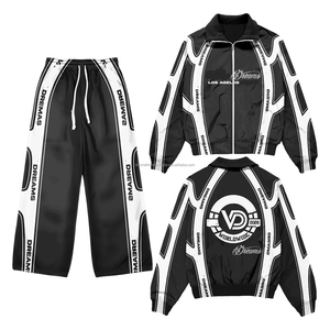 Conjunto de Chaqueta y Pantalones Cortavientos Ligeros Personalizados para Hombre, Estilo Casual, Invierno 2026 - Product Image 2