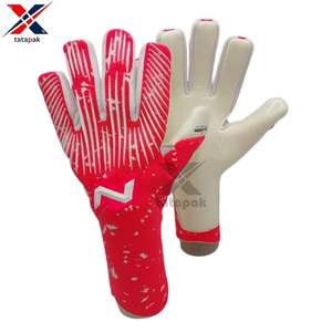 Gants de gardien de but de football unisexes pour adultes, de haute qualité, fabriqués sur mesure par le fabricant direct, imperméables, avec boucle et crochet réglables - Product Image 5