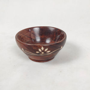 ชุดชามไม้ขัดเงาทำมือสำหรับใส่ผลไม้ พร้อมลายเคลือบอีนาเมล เป็นมิตรกับสิ่งแวดล้อม เหมาะสำหรับงานเลี้ยงสุดหรู - Product Image 1