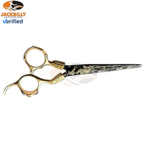 JACKBILLY Fashionable Summer Collection Stainless Steel Barber <b>Scissors</b> for Personal and Professional Use High-Quality - Product Image 6