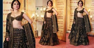 Style sud Mehndi et Haldi spécial réception ethnique vintage spécial concepteur Lehenga Choli pour les femmes - Product Image 3