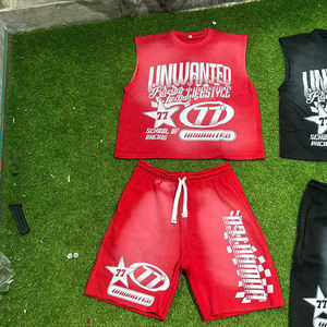 Conjunto de Camiseta y Pantalones Cortos Personalizados 2025, Ropa Deportiva de Verano, Conjunto de 2 Piezas para Hombre - Product Image 1