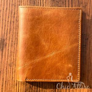 Cartera de cuero genuino para hombre con tarjetero, monedero corto, carteras con cremallera, carteras estándar informales para hombre - Product Image 1