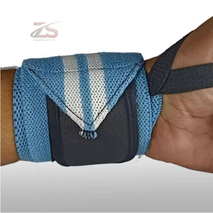 Poignets d'haltérophilie en coton Entraînement Fitness Poignet Wrapin pakistan - Product Image 3