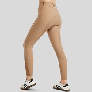Pantalones de mujer ecuestres de alta calidad, ropa personalizada elástica de 4 vías, pantalones de montar a caballo al por mayor a granel - Product Image 5