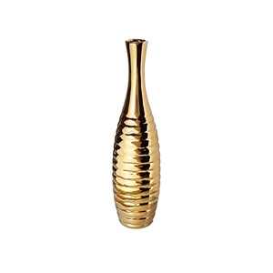 Florero decorativo de Metal de aluminio de diseño glorioso estilo moderno para el hogar dormitorio o comedor decoración florero - Product Image 6