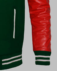 Chaquetas Lethermen Varsity Personalizadas de Invierno, 100% Lana, con Parche Bordado en Chenilla, Chaqueta de Béisbol Lisa para Hombre, Chaqueta Varsity - Product Image 3