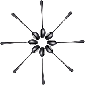 Cuchara de acero antigua Mesa de cena de latón decorativa Cuchara hecha a mano de oro Acero con espejo Mejor pulido para gran oferta - Product Image 5