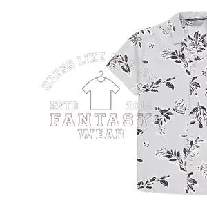 FANTASY WEAR Blusa Informal Moderna para Mujer, Estampado Floral, Corte Holgado, con Logotipo Personalizado - Product Image 3