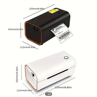 Imprimante thermique OEM Imprimante d'étiquettes Machine d'expédition d'étiquettes pour imprimante thermique directe Machine d'impression d'étiquettes pour petites entreprises