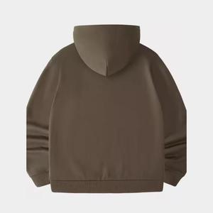 Algodón puro 360G Heavy Pullover Hoodie para hombres mujeres Color sólido deportes ocio invierno Gear primavera otoño deportes Hoodie Hood - Product Image 2