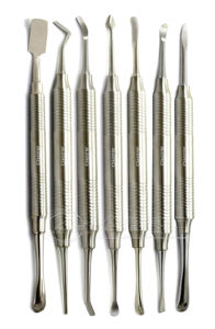 Thép nhãn hiệu nha khoa implantology periosteal thang máy periotome xương tập tin và curette Explorer thăm dò - Product Image 2