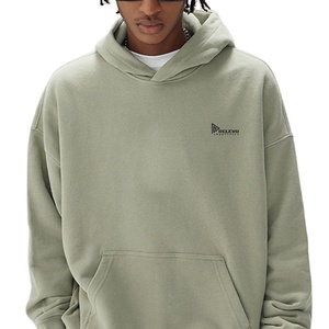 Ensemble de survêtement unisexe en mélange de coton, sweat à capuche et pantalon de survêtement effet délavé, vêtements de sport décontractés pour la gym et la course, logo personnalisé disponible - Product Image 6