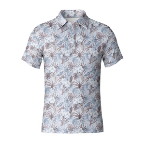Camiseta Deportiva de Golf para Hombre, de Jersey Sólido, Poliéster y Elastano, Absorbente de Humedad, Transpirable, Antiarrugas, Manga Corta, con Logotipo Personalizado - Product Image 3