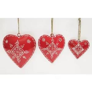 <b>Christmas</b> Decorative Metal Wall Hangings Metal Crafted Wall Decor <b>Heart</b> - Product Image 6