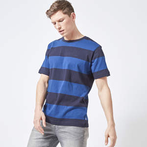 เสื้อยืดวินเทจของผู้ชายเสื้อคอกลมเข้ารูปลำลอง - Product Image 1