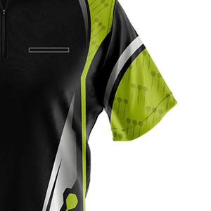Concevez vos propres maillots de fléchettes personnalisés de haute qualité, imprimés, respirants, résistants à l'eau, chemises pour hommes, polyester haute performance - Product Image 3