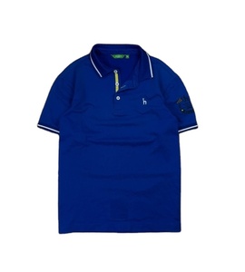 Chemises pour hommes à manches courtes en coton 100% tricoté avec impression numérique, style vintage, respirantes, pour le golf, grandes tailles, coupe ample - Product Image 1