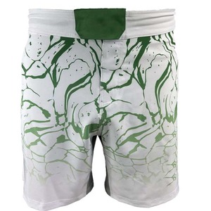 Shorts de boxe MMA pour l'entraînement au kick-boxing et au bodybuilding avec extensibilité quadridirectionnelle et cordon de serrage - Product Image 5