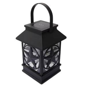 Linterna de vela con acabado de Color negro de estilo nórdico para patio exterior, linternas de vela Vintage elegantes modernas para jardín - Product Image 1