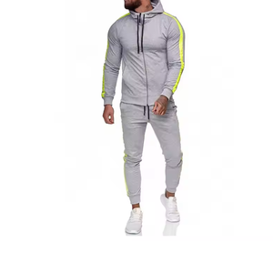 Nuevos diseños de chándal personalizados al por mayor, traje de hombre para correr, Fitness, Joggers, pantalones, sudadera deportiva, traje, chándal para hombre - Product Image 1