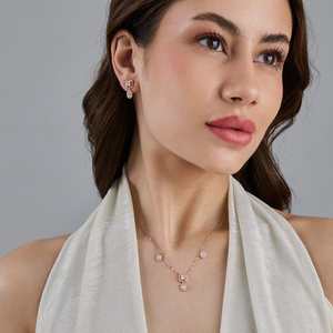 Collar de Plata 92.5 con Incrustaciones de Circonio para Regalo - Product Image 4