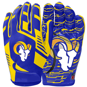 Gants de football américain en gros pas cher prix antidérapant gants récepteur de football - Product Image 6