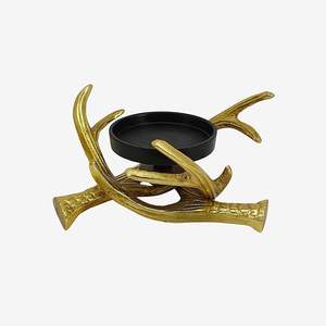 <b>Black</b> <b>Metal</b> <b>Candle</b> <b>Holder</b> For Living Room Decoration With Luxurious Shine And Artistic Modern Elegant Finishing Touch - Product Image 4