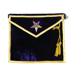 Delantal Maestro de alta calidad al por mayor con cuadrado blanco y respaldo de brújula con cinturón ajustable - Product Image 1