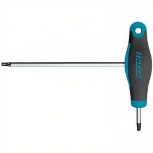 Llave TORX con mango en T Hazet con cabezal esférico, un producto premium de llaves hexagonales - Product Image 2
