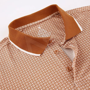 Venta al por mayor de alta calidad hombres camiseta algodón poliéster hombres Polo camiseta con logotipo personalizado diseño hombres camisetas - Product Image 3