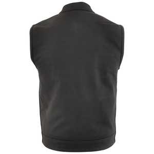 Chaleco de cuero sin mangas de moda de talla grande para hombre, Chaleco de cuero de moto para hombre, chaleco de cuero de vaca - Product Image 5