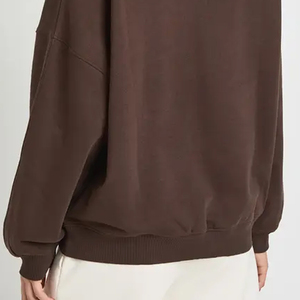 Sudadera para Mujer al por Mayor a Precio Económico, Diseño Holgado con Tela Transpirable y Cómoda, Diseño de Cuello Redondo, Servicio OEM - Product Image 6