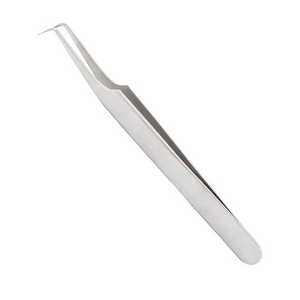 Pince à cils diamantée en acier inoxydable testée à la main/pince à cils Volume à angle de 90 degrés - Product Image 5