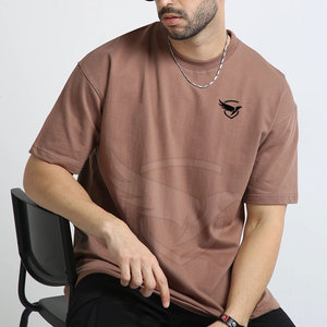 Camiseta extragrande de diseño personalizado, Camiseta extragrande profesional de buena calidad, Camiseta extragrande de precio superior a la venta - Product Image 1