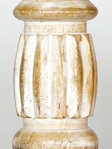Candelero de Madera de Última Generación con Madera de Primera Calidad, Diseño Antiguo, Alto, Elaborado para Decorar Cualquier Casa de Campo o Rural - Product Image 5