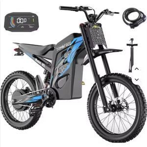 SUPER Moto tout-terrain électrique de qualité industrielle, nouvelle version, 50 MPH, 6500 W, 72 V, 30 Ah, batterie amovible, pour adultes, autonomie maximale de 70 miles - Product Image 3