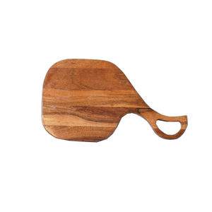 Planche à découper en bois de noyer Bloc à découper de cuisine assaisonné pour fromage Charcuterie Planche à charcuterie en bois - Product Image 4