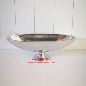 Cuenco para servir chapado en oro de aluminio en Base cuadrada Cuenco para servir en restaurante para Hotel y cuenco para plato de comida casera - Product Image 4