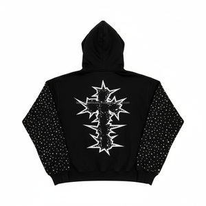 Sweat-shirts tendance pour hommes, parfaits pour un usage quotidien, style streetwear, tenue de mode, coton mélangé basique - Product Image 1