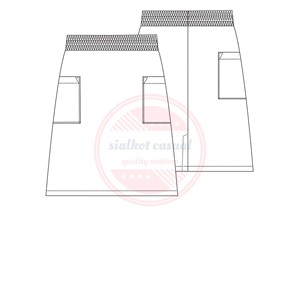 กระโปรงสครับสำหรับพยาบาลกระโปรงโรงพยาบาลใช้ในโรงพยาบาลระบายอากาศได้ดี2024โลโก้แบบออกแบบได้ตามต้องการ - Product Image 6