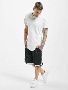 Short de basket-ball pour hommes à la mode avec maille à séchage rapide coupe confortable et taille à cordon pour la routine de fitness - Product Image 6