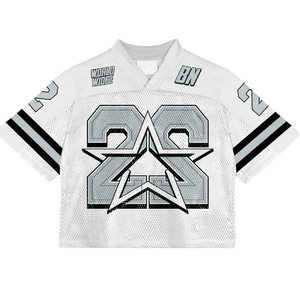 Camiseta de Fútbol Personalizada para Hombre, Impresión por Transferencia de Calor, Ligera, Transpirable, de Secado Rápido, 100% Poliéster, Nueva Tendencia Urbana - Product Image 4