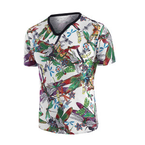 T-shirt de sublimation de sport pour hommes de haute qualité Style personnalisé nouveau Design 100% coton col rond - Product Image 1